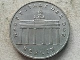 GERMANIA DEMOCRATA-5 MARK 1987 (Brandenburg gate of Berlin), Europa