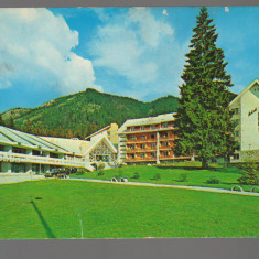 CPIB 17285 CARTE POSTALA - POIANA BRASOV, HOTEL "TELEFERIC"