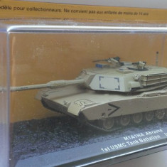 Macheta Tanc M1A1HA Abrams puscasi marini SUA 2003 - Altaya 1/72