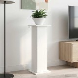 vidaXL Suport pentru plante 2 pcs Alb 30,5 x 30 x 80,5 cm 899763