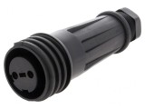 Conector Circular Mufă Mamă 2 PIN Filet Exterior
