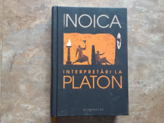 Interpretari la Platon - Constantin Noica foto