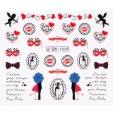 Cumpara ieftin Tatuaj Unghii LUXORISE Love Game, BN-1069