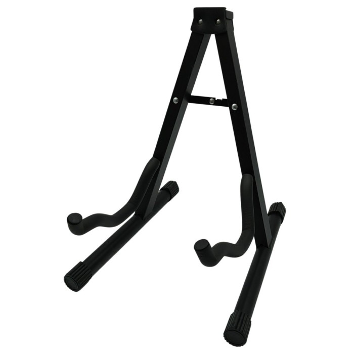 Stativ universal pliabil DEPOX&reg; pentru chitara, 38 cm, metalic, negru