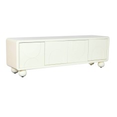 Mobilă TV DKD Home Decor Alb Lemn MDF 160 x 37 x 50 cm