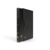 Leuchtturm Premium album pentru timbre 16 foi/32 pagini negre cu caseta , negru