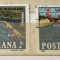 (3) Timbre Serii Romania Canalul Dunare Marea Neagra
