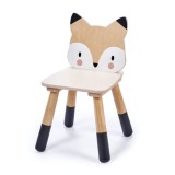 Scaunel Vulpita, din lemn premium - Forest Fox Chair - Tender Leaf Toys