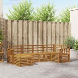 vidaXL Seturi de canapele 6 pcs natural Lemn Solid de Acacia 3375079