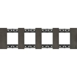 Rama ornament 4P metal Living Now space KA4802M4NG, Bticino