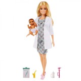 Papusa Barbie - Doctor pediatru | Mattel