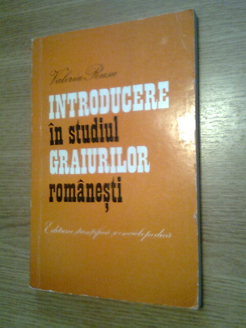 Introducere in studiul graiurilor romanesti - Valeriu Rusu (1977)