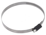 Colier cu șurub de str&acirc;ngere 9mm 104-138mm oțel