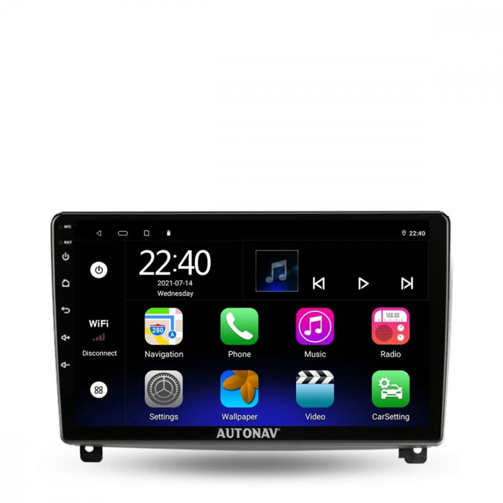 Navigatie AUTONAV ECO Android GPS Dedicata Peugeot 407, Model PRO Memorie  16GB Stocare, 1GB DDR3 RAM, Display 8" Full-Touch, WiFi, 2 x USB,  Bluetooth, | Okazii.ro