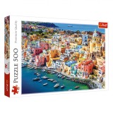 Puzzle Adulți Trefl Capri Italia, 500 Piese, Multicolor