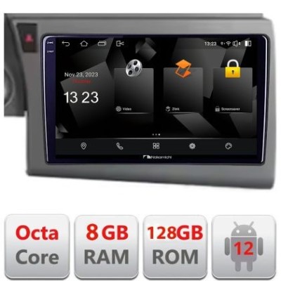 Navigatie Audi A6 C6 2004-2010 Nakamichi NAM5960PRO Octa core 8+128 carplay android auto radio gps internet CarStore Technology foto