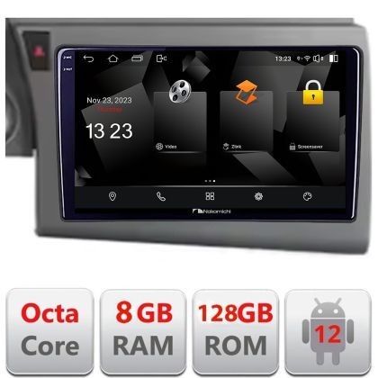 Navigatie Audi A6 C6 2004-2010 Nakamichi NAM5960PRO Octa core 8+128 carplay android auto radio gps internet CarStore Technology