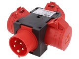 Conector alimentare trifazat 16A 400VAC IP44