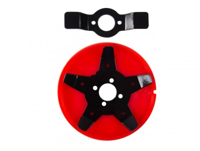 Freza buruieni pentru motocoasa, 150 mm, 5 lame, Raider Garden Tools 110341 foto