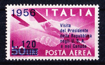 TSV$ - 1956 MICHEL 962 - 2 &amp;euro; ITALIA MNH/** foto