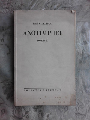 Anotimpuri poeme - Emil Giurgiuca foto