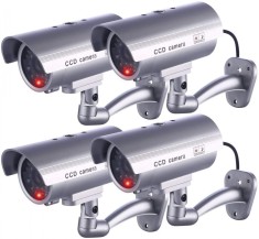 Set 4 X Camera supraveghere falsa BULLET 2.0 ECO foto