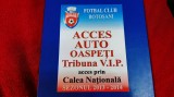 Acreditare Acces Auto FC Botosani 2013- 2014