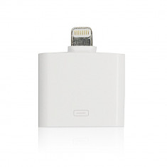 Adaptor APPLE iPhone 4/4S (30 Pini) - Lightning (Alb) foto