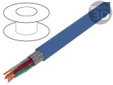 Cablu PVC Albastru Deschis 4x2x0,5mm2 1kV, 2kV