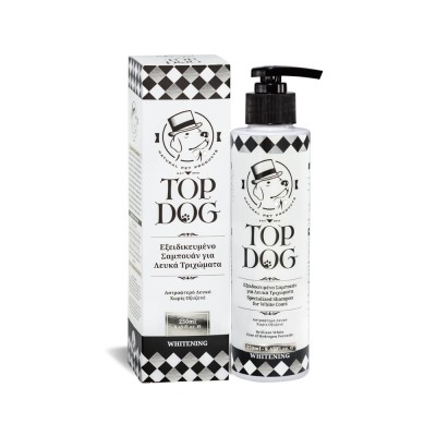Sampon profesional pentru caini albi TopDog - 250 ml foto