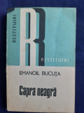 Emanoil Bucuța - Capra Neagră _ Ed. Dacia, 1977