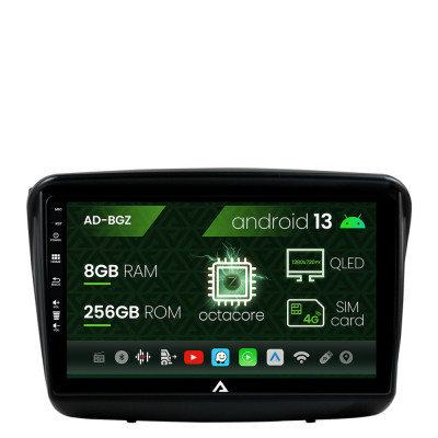Navigatie Mitsubishi L200 Pajero Sport, Android 13, Z-Octacore 8GB RAM + 256GB ROM, 9 Inch - AD-BGZ9008+AD-BGRKIT278 foto