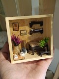 Miniatură handmade &ndash; Cameră rustică, General