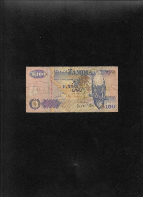 Zambia 100 kwacha 1992 seria4296066 foto