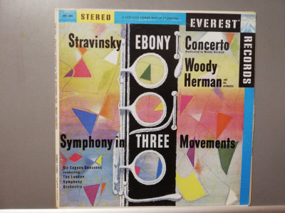 Stravinsky &amp;ndash; Symphony in Three Movements (1964/Everest/USA) - VINIL/Vinyl/NM+ foto