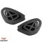 Set slidere coate Ixon &ndash; culoare: negru