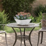 vidaXL Set de Ghivece Metalice Oțel galvanizat 35 x 35 x 15 cm