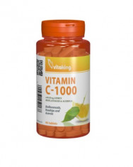 VITAMINA C 1000 MG CU BIOFLAVONOIDE, ACEROLA SI MACESE ? 90 COMPRIMATE foto