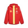 Ferrari geacă de bărbați cu glugă Pro Rain red F1 team 2024 - L, Puma