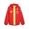 Ferrari geacă de bărbați cu glugă Pro Rain red F1 team 2024 - L