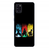 Husa compatibila cu Samsung Galaxy A31 Silicon Gel Tpu Model Demon Slayer Team