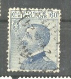 Italy 1923 King Viktor Emanuel III Mi.186 used AM.513, Stampilat