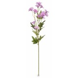 Cumpara ieftin Set 3 Margarete artificiale violet verzi 65 cm
