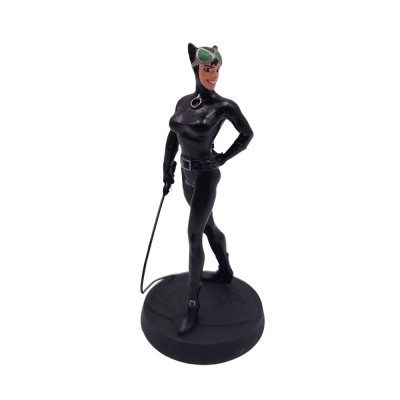 Figurina metalica IdeallStore&amp;reg;, Seductive Catwoman, editie de colectie, lucrat manual, 9 cm foto