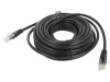 Cablu Patch Cord Gembird UTP Cat5e 10m RJ45 Negru PVC CCA 26AWG