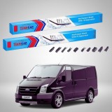 Cumpara ieftin Ștergătoare Ford Transit MK7 V347 Van 2009-2013 | Set Față Flat Premium &ndash; TeamCar&reg;