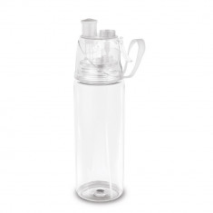 Sticla sport cu vaporizator, 600 ml, Everestus, SB08, plastic, abs, alb, saculet de calatorie inclus foto