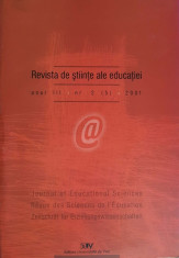 Revista de stiinte ale educatiei, anul III, nr. 2 (5)/2001 foto