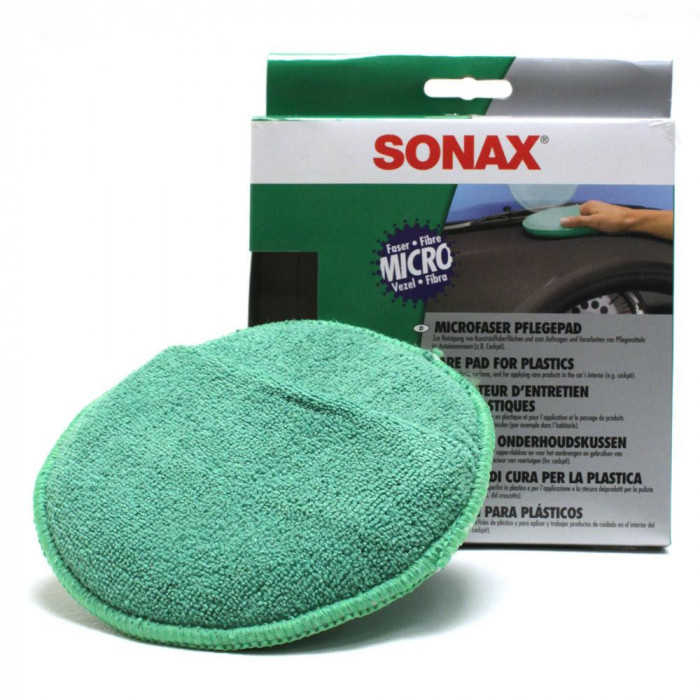 Aplicator Microfibra Sonax Care Pad for Plastics