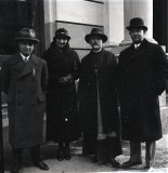 298S Negativ pe celuloid vicar foraneu Făgăraș Iacob Popa la Dej anii 1930